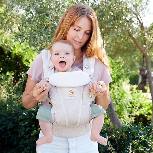 Ergobaby Omni Breeze Baby Carrier, Natural Beige
