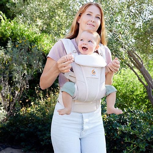 Ergobaby Omni Breeze Baby Carrier, Natural Beige
