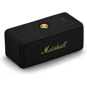 Marshall Emberton II Bluetooth Speaker, Black and Brass