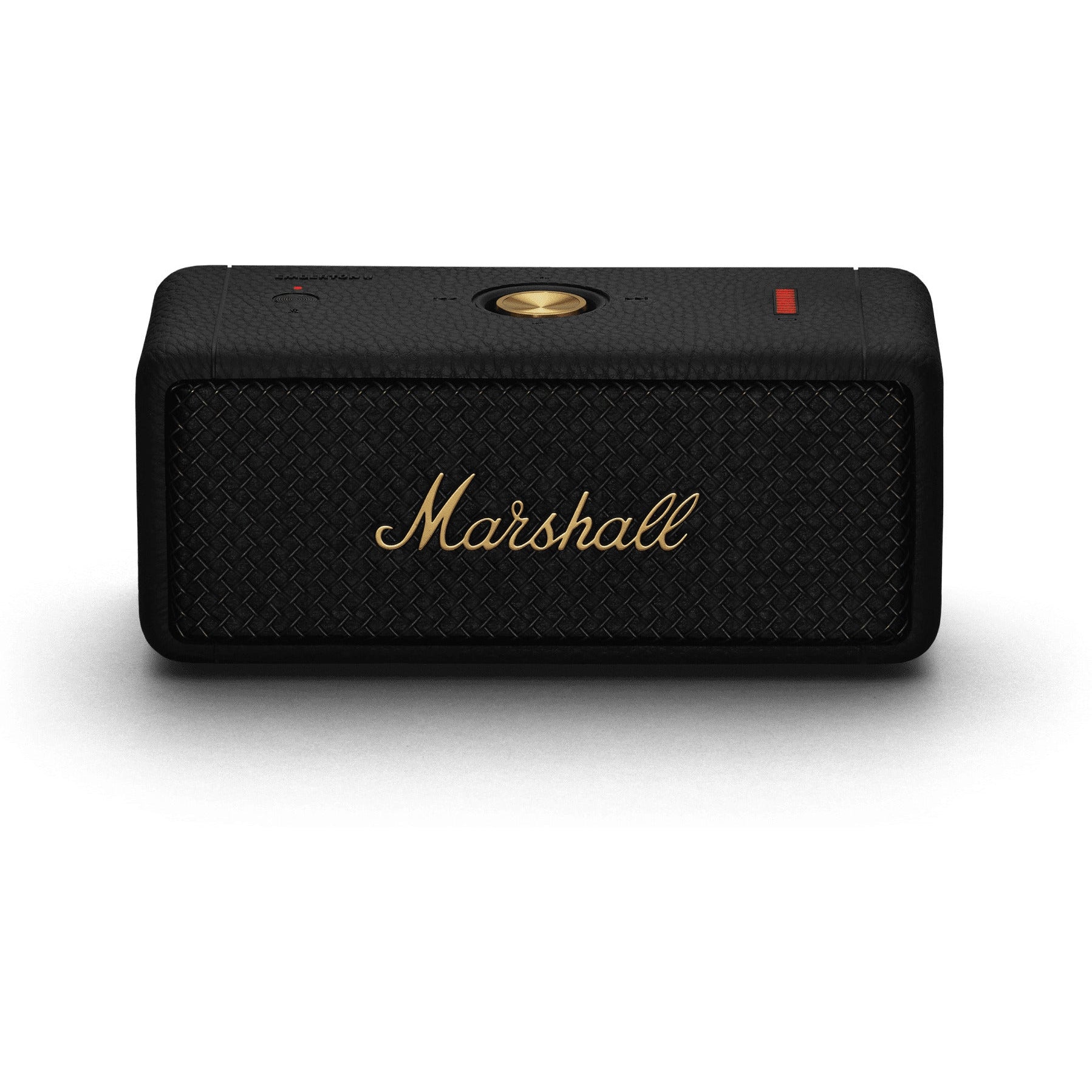 Marshall Emberton II Bluetooth Speaker, Black and Brass