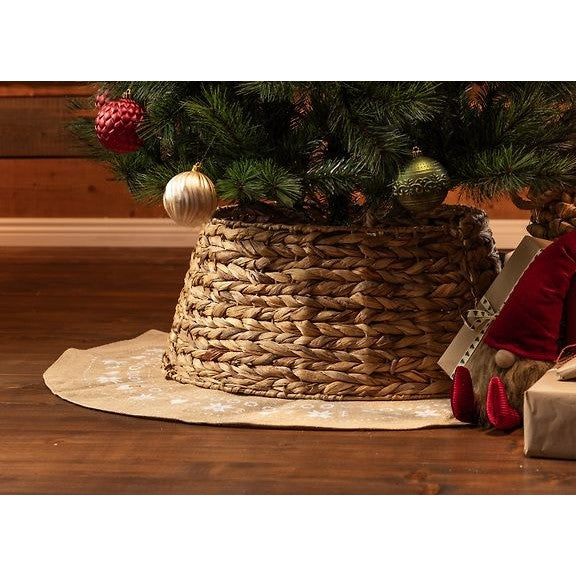 Enne Savona Wicker Christmas Tree Stand Cover
