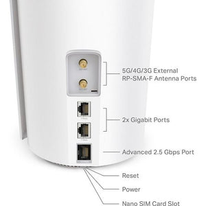 TP-LINK Deco X50-5G Dual Band 5G/4G/3G Modem and WiFi 6 Access Point