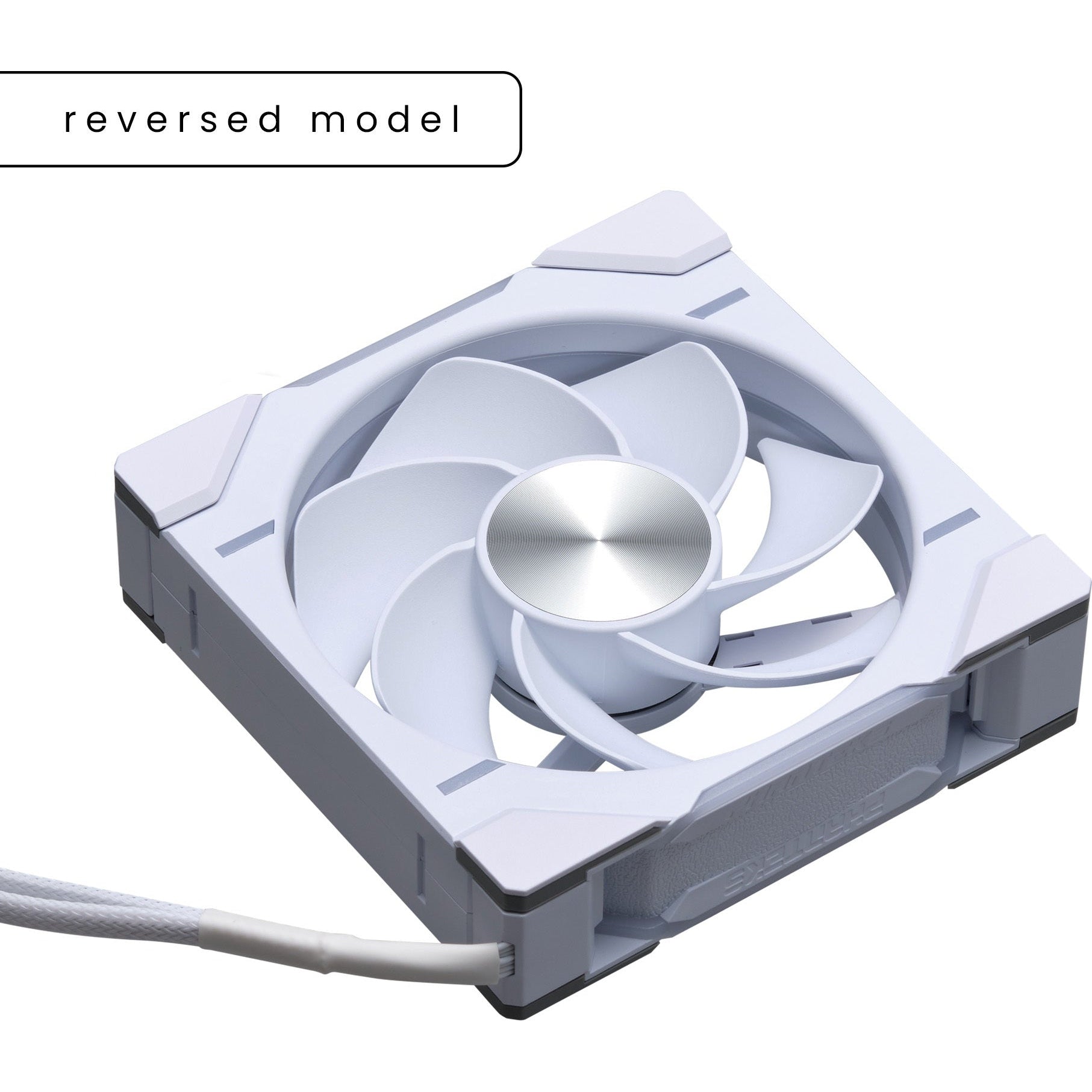 Phanteks D30-120 Reversed Airflow D-RGB PWM Fan, White, 120 mm, 3-pack