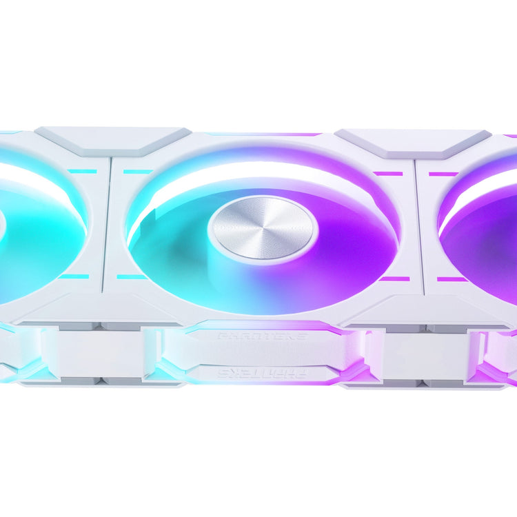 Phanteks D30-120 Reversed Airflow D-RGB PWM Fan, White, 120 mm, 3-pack