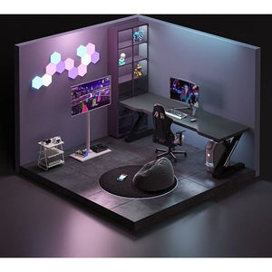 Mozi Monolith Floor Stand for 23"-55" Displays, White