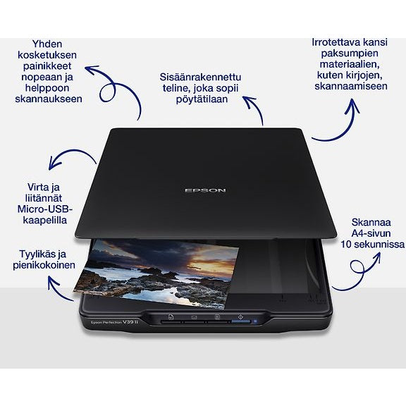 Epson Perfection V39II A4 Flatbed Scanner