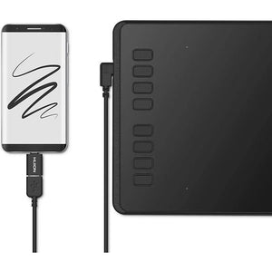 Huion Inspiroy H950P Drawing Tablet, Black