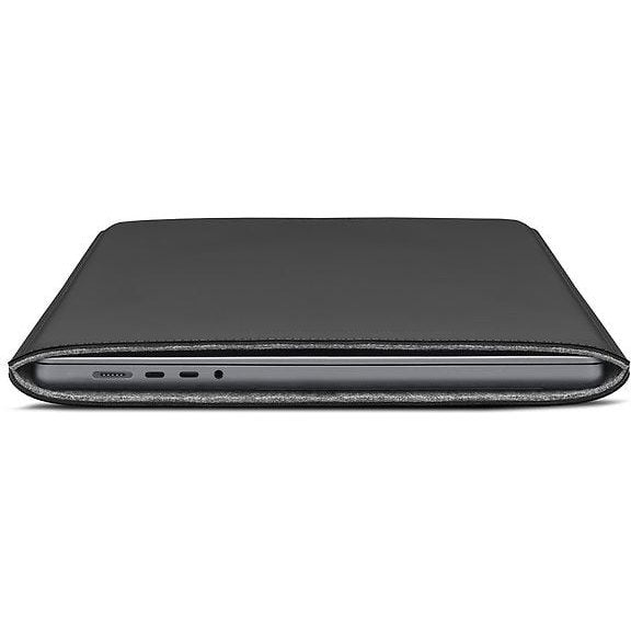 Woolnut Coated Sleeve - Protective Sleeve for 16" MacBook Pro, Black