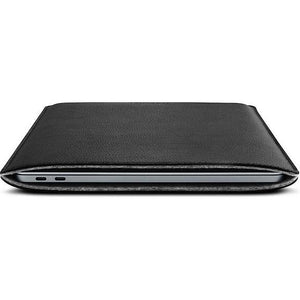 Woolnut Leather Sleeve for 13-inch MacBook Pro & Air, Black