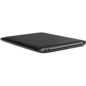 Woolnut Leather Sleeve for 13-inch MacBook Pro & Air, Black