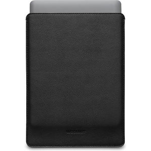 Woolnut Leather Sleeve for 13-inch MacBook Pro & Air, Black
