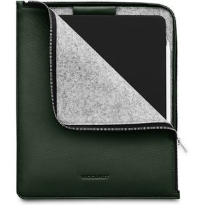 Woolnut Leather Folio Case for 12.9-inch iPad Pro, Green