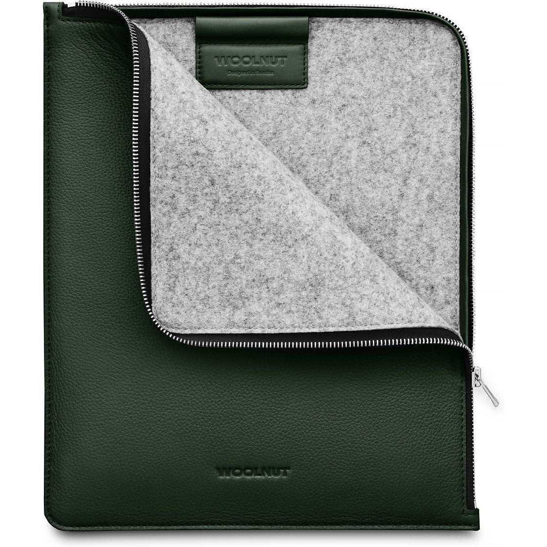 Woolnut Leather Folio Case for 12.9-inch iPad Pro, Green