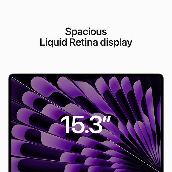 Apple MacBook Air 15" M2 8 GB, 256 GB 2023 Laptop, Space Gray MQKP3