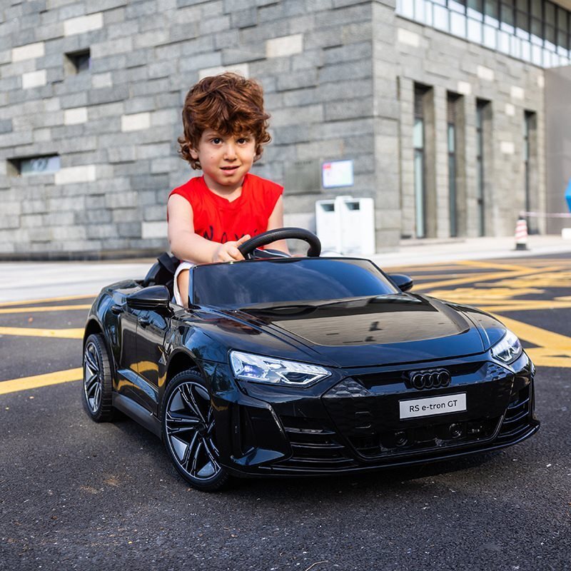 Audi RS e-tron GT - electric toy car - black