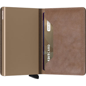 Secrid Vintage Slimwallet - Wallet, Taupe