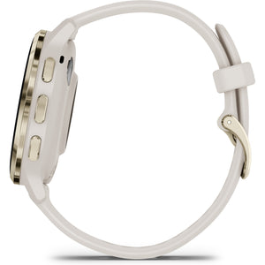 Garmin Venu 3S Ivory + Cream Gold