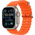 Apple Watch Ultra 2 GPS + Cellular 49 mm Titanium Case with Orange Ocean Band