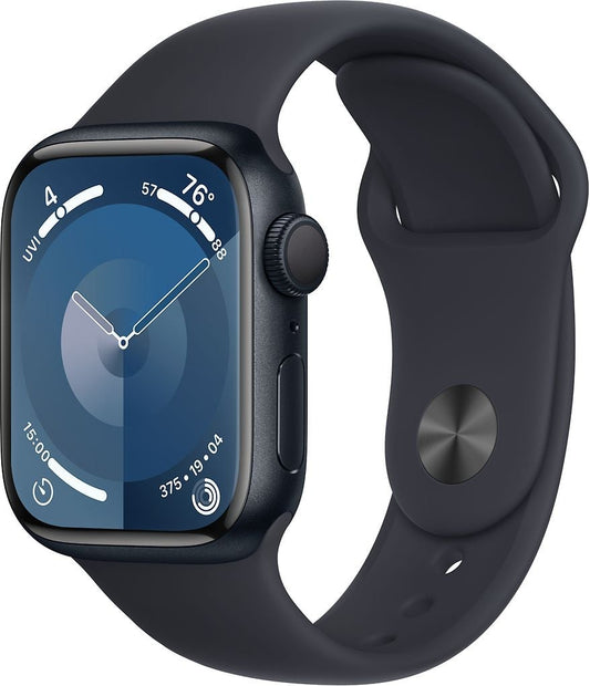 Apple Watch Series 9 GPS 41mm midnattsblå aluminium