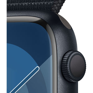 Apple Watch Series 9 GPS 45mm Midnight Blue Aluminum Case with Midnight Blue Sport Loop MR9C3