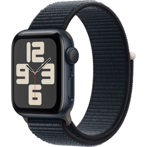 Apple Watch SE GPS 40 mm Midnight Blue Aluminum Case with Midnight Blue Sport Loop