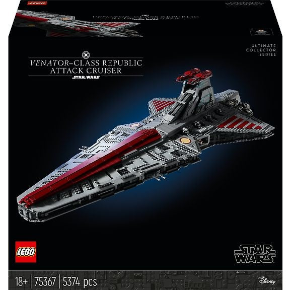 LEGO Star Wars 75367 - Venator-class Republic attack cruiser