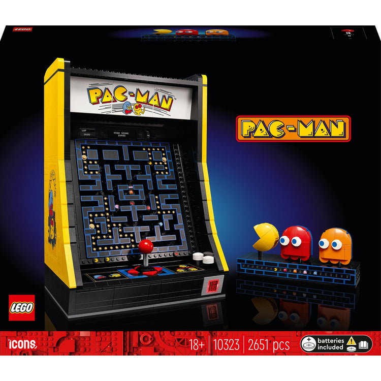 LEGO Icons PAC-MAN Arcade 10323 2651 parts