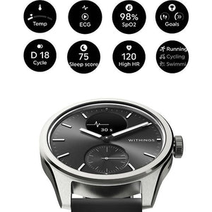 Withings Scanwatch 2 Smartwatch, 42mm, Black