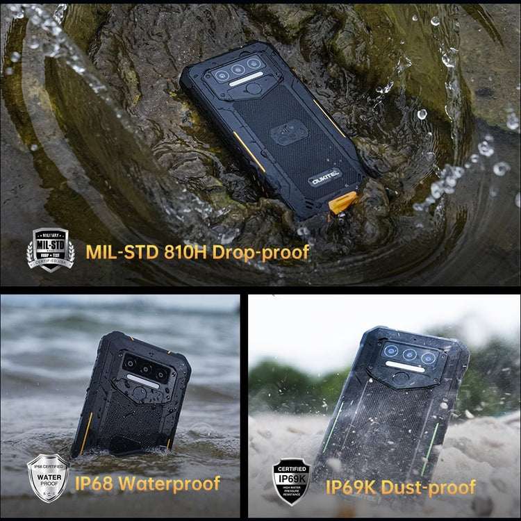 Oukitel WP23 Pro -rugged phone, 128/8 Gt, black