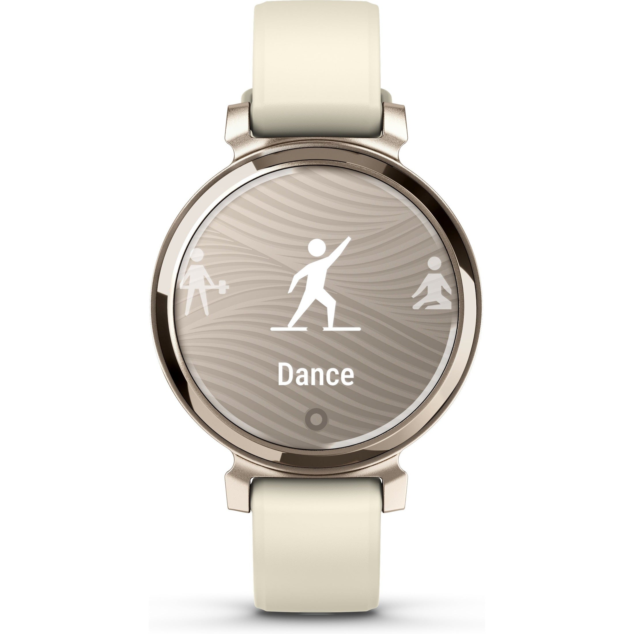 Garmin Lily 2 Smartwatch, Cream Gold / Coconut