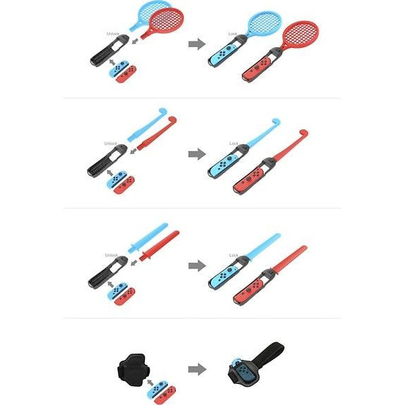 Oniverse 12-in-1 Accessory Pack for Nintendo Switch