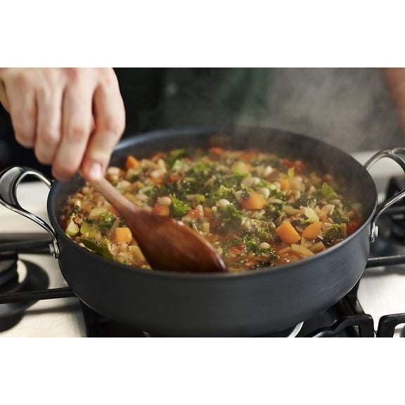 Tefal Jamie Oliver Cook's Classics HA Sauté Pan with Glass Lid 30 cm/5.4 L, Black