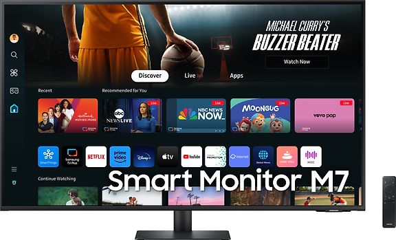 Samsung Smart Monitor M7 43" 4K Display