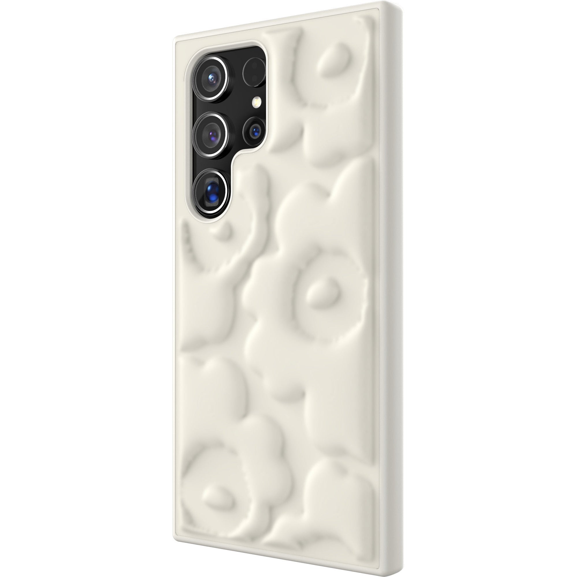 Samsung x Marimekko Embossed Case, Samsung Galaxy S24 Ultra, beige