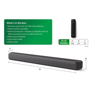 Philips TAB5109 2.0 Soundbar