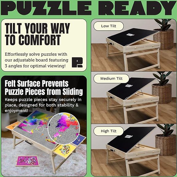 Puzzle Ready - Puzzle Board with Legs for 1500 Pieces