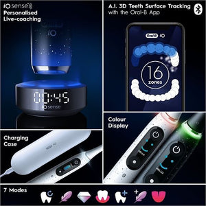 Oral-B iO Series 10 Electric Toothbrush, Cosmic Black