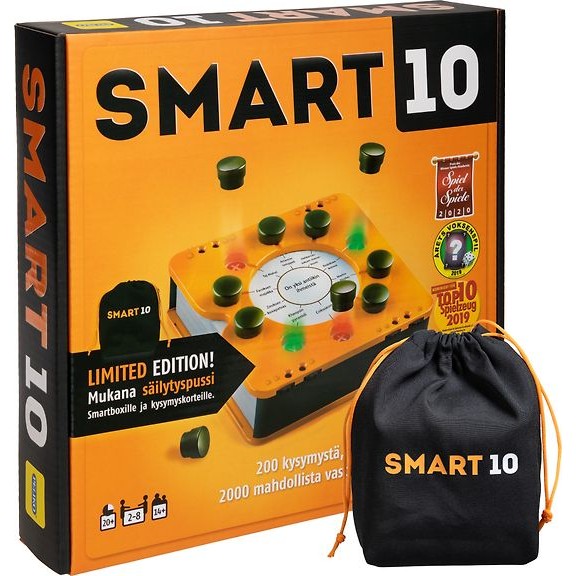 Smart10 Limited Edition quiz game with storage bag FI