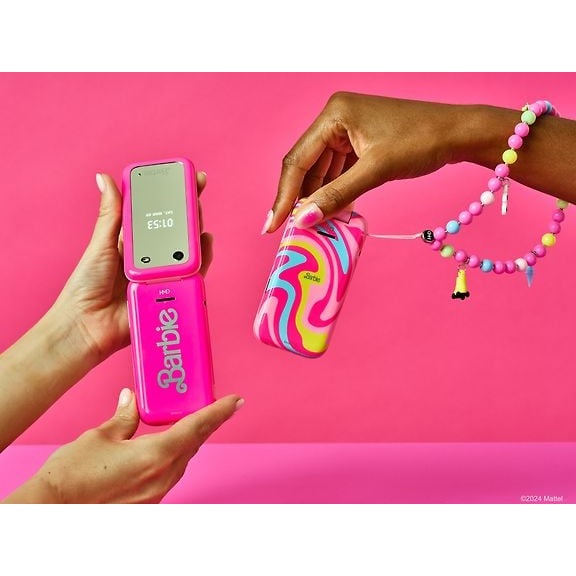 HMD Barbie Phone - Feature Phone Dual-SIM, Pink