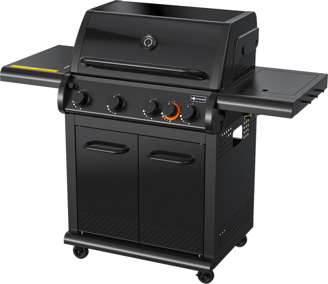 Ströme Black Pro 4+1 Gasgrill
