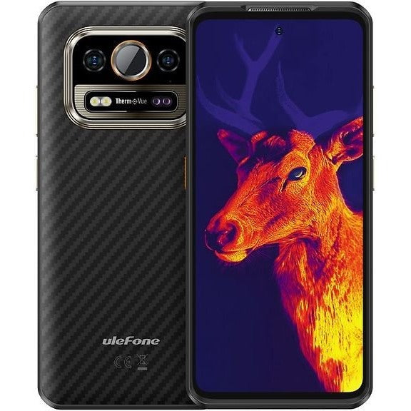 Ulefone Armor 25T -puhelin, 256/6 Gt, musta