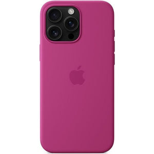 Apple iPhone 16 Pro Max Silicone Case with MagSafe, Fuchsia
