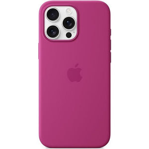 Apple iPhone 16 Pro Max Silicone Case with MagSafe, Fuchsia