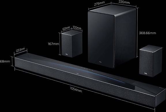 TCL Q85H 7.1.2 Dolby Atmos Soundbar