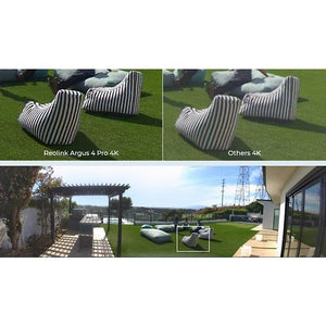 Reolink Argus 4 Pro 8MP Indoor and Outdoor Security Camera
