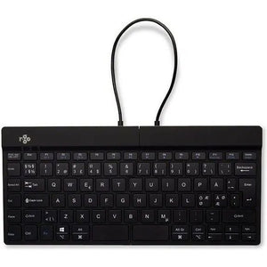 R-Go Split Break Two-Part Ergonomic Wireless Keyboard, Black