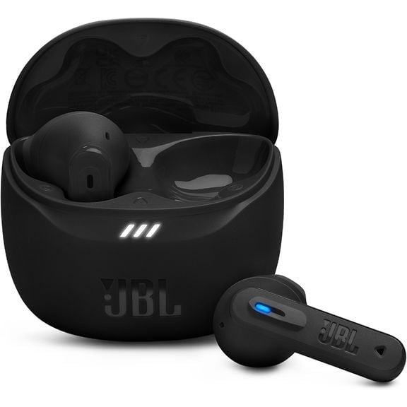 JBL Tune Flex 2 In-Ear Headphones with Active Noise Cancellation, Black