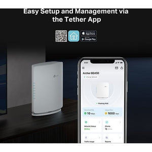 TP-LINK Archer BE450 Dual-Band WiFi 7 Router