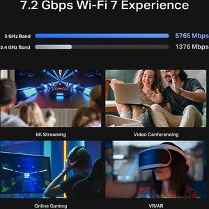 TP-LINK Archer BE450 Dual-Band WiFi 7 Router