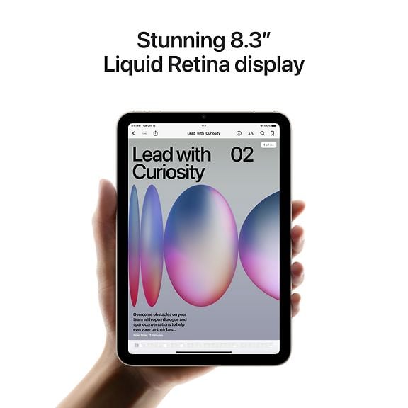 iPad mini Wi-Fi 128GB, Blue 2024 Model